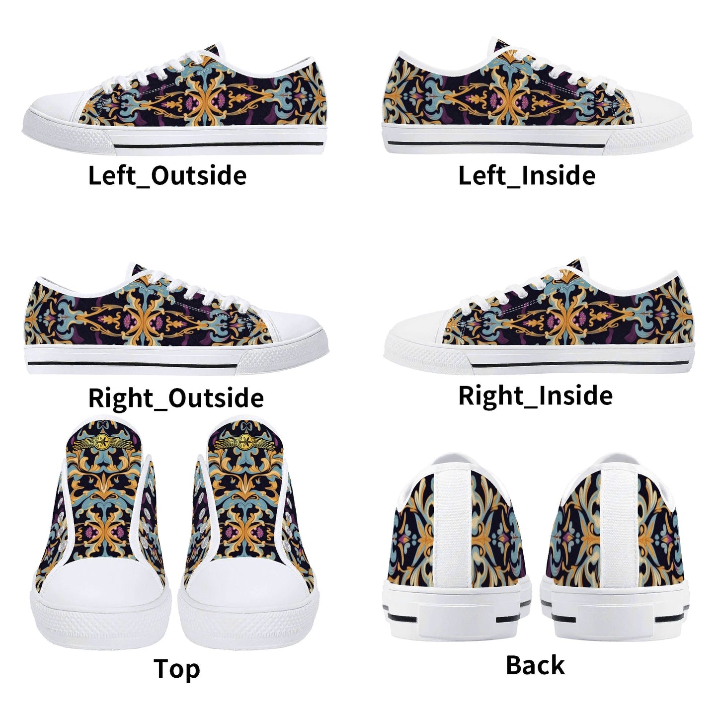Mens Low Top Aiden Shoes