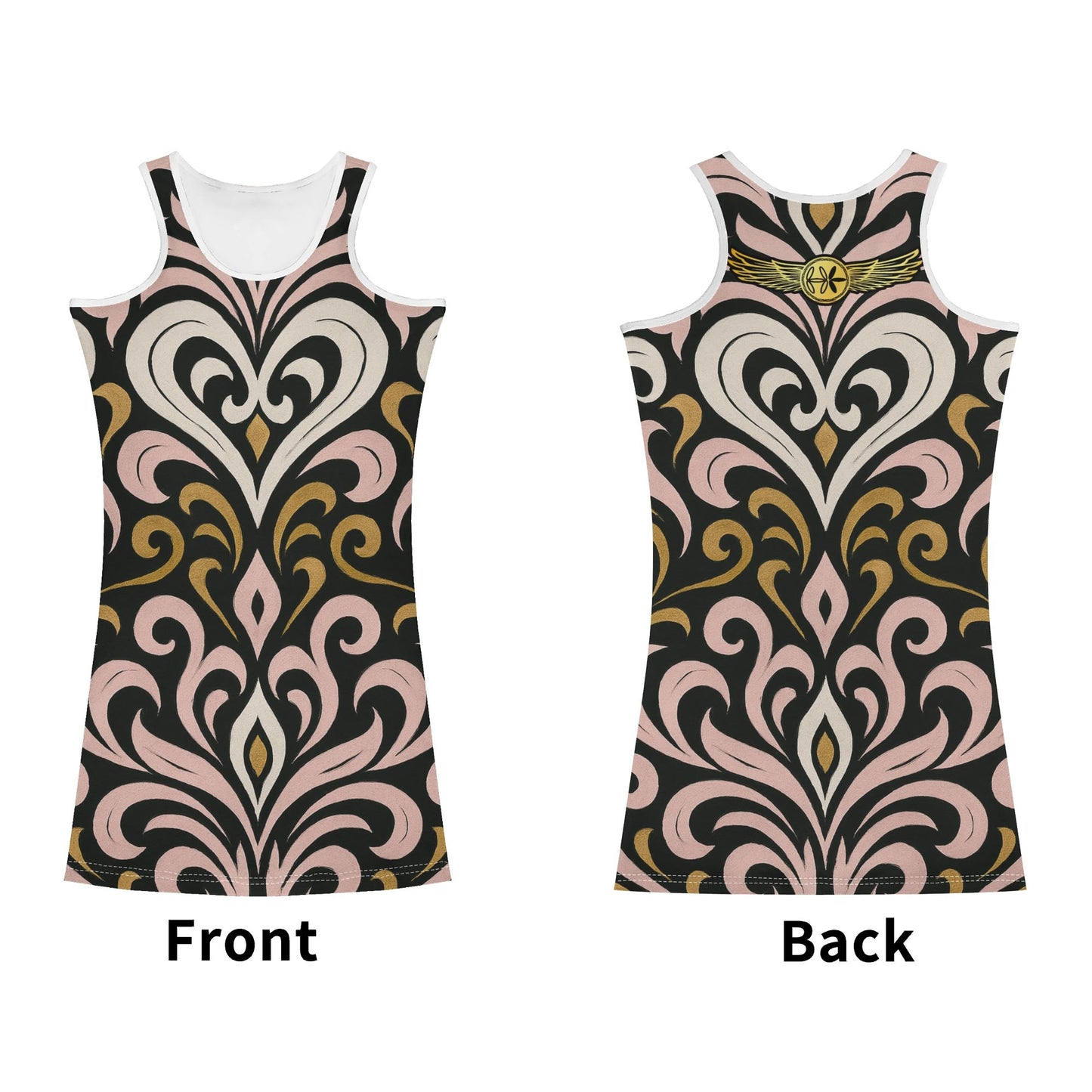 Womens Queen Aura Mini Slim Fitted Dress