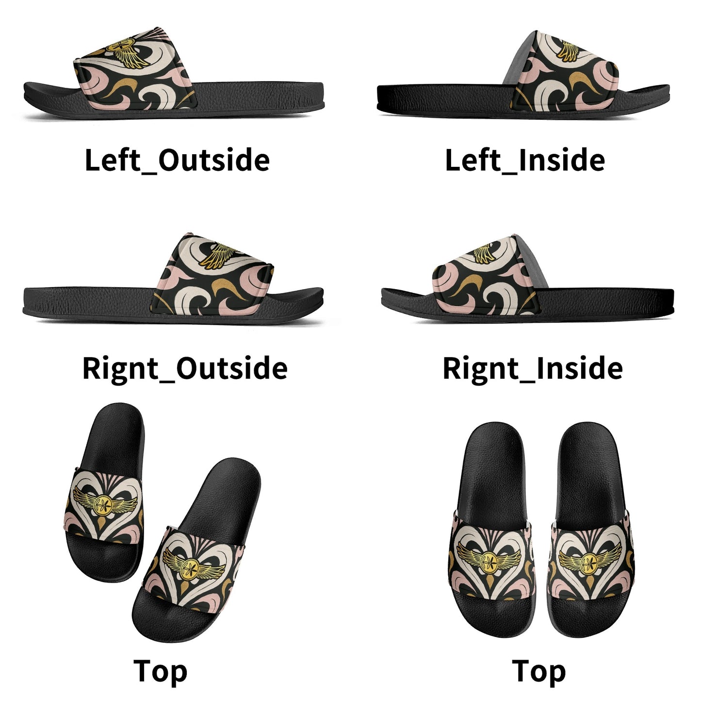 Womens Queen Aura Slides