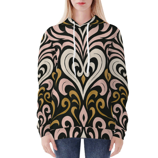 Womens Queen Aura Velvet Hoodie