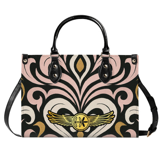 Queens Aura Leather Handbag