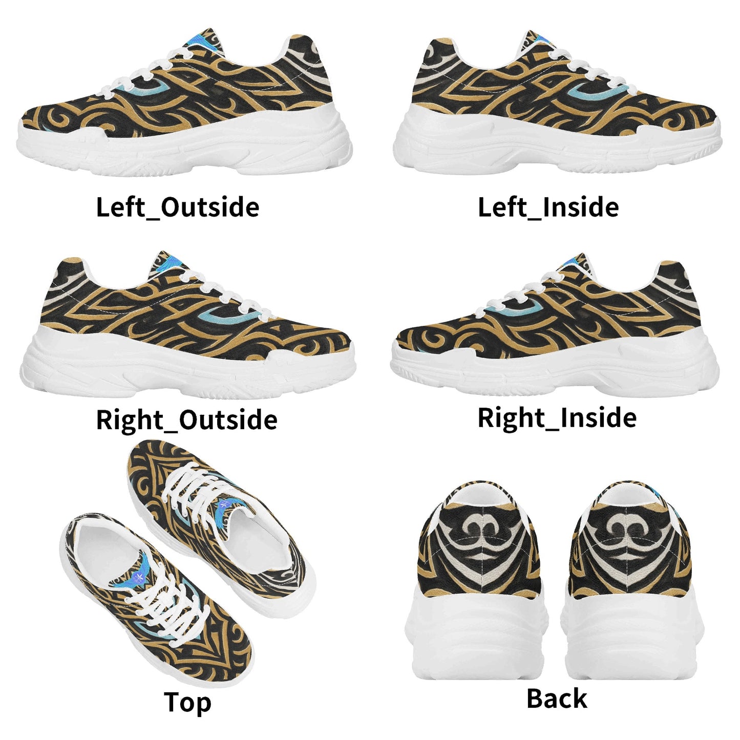 Mens Royal Warrior Chunky Sneakers