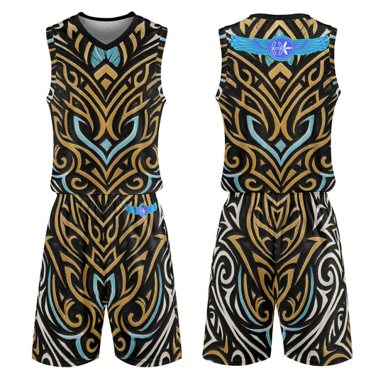 Royal Warrior Basketball Jersey & Shorts