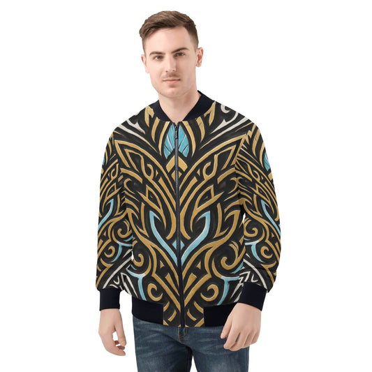 Mens Royal Warrior Bomber Jacket