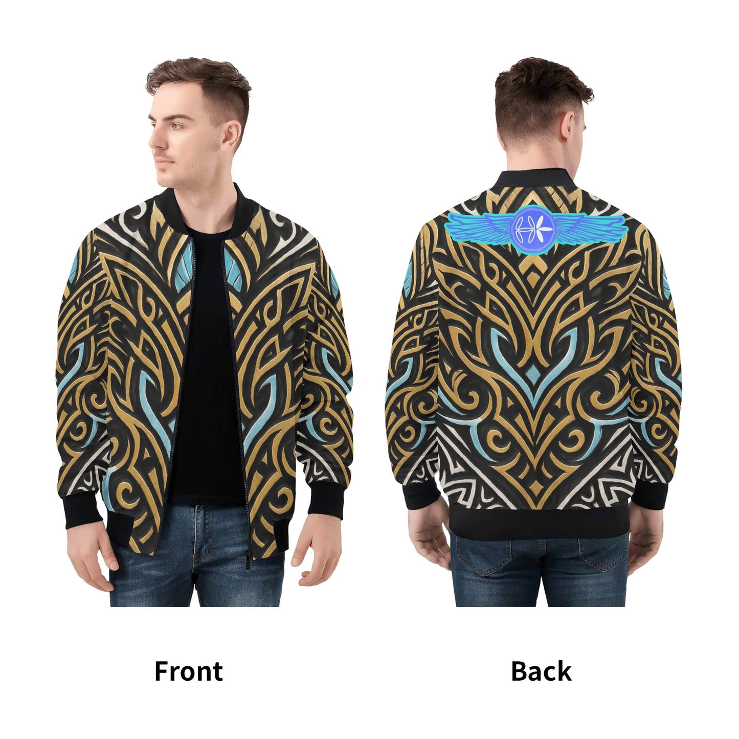 Mens Royal Warrior Bomber Jacket
