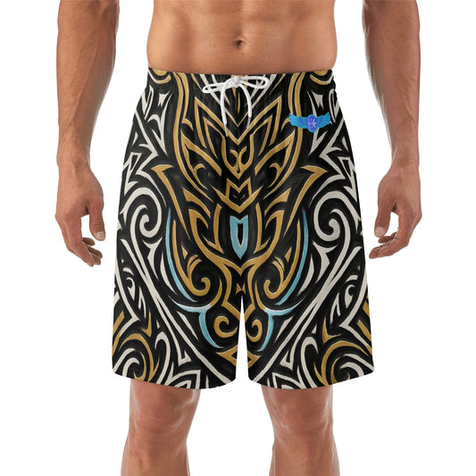 Mens Royal Warrior Beach Shorts