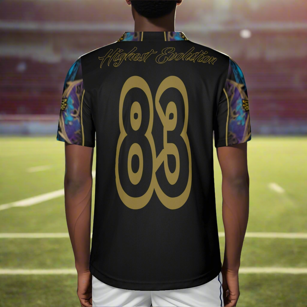 Mens Fit For A King Sports Jersey By Highest Evolution