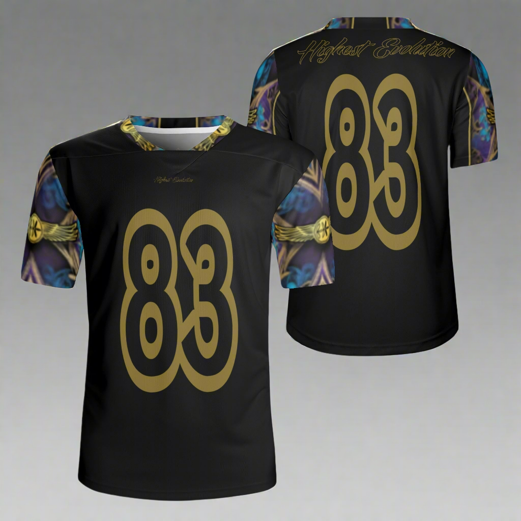 Mens Fit For A King Sports Jersey By Highest Evolution